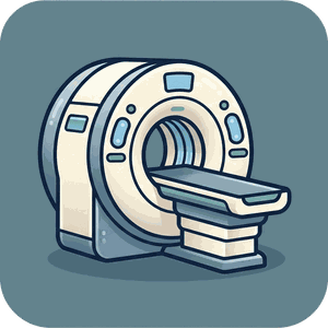 Asleep in the procedural MRI icon