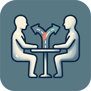 Surgical consultation icon